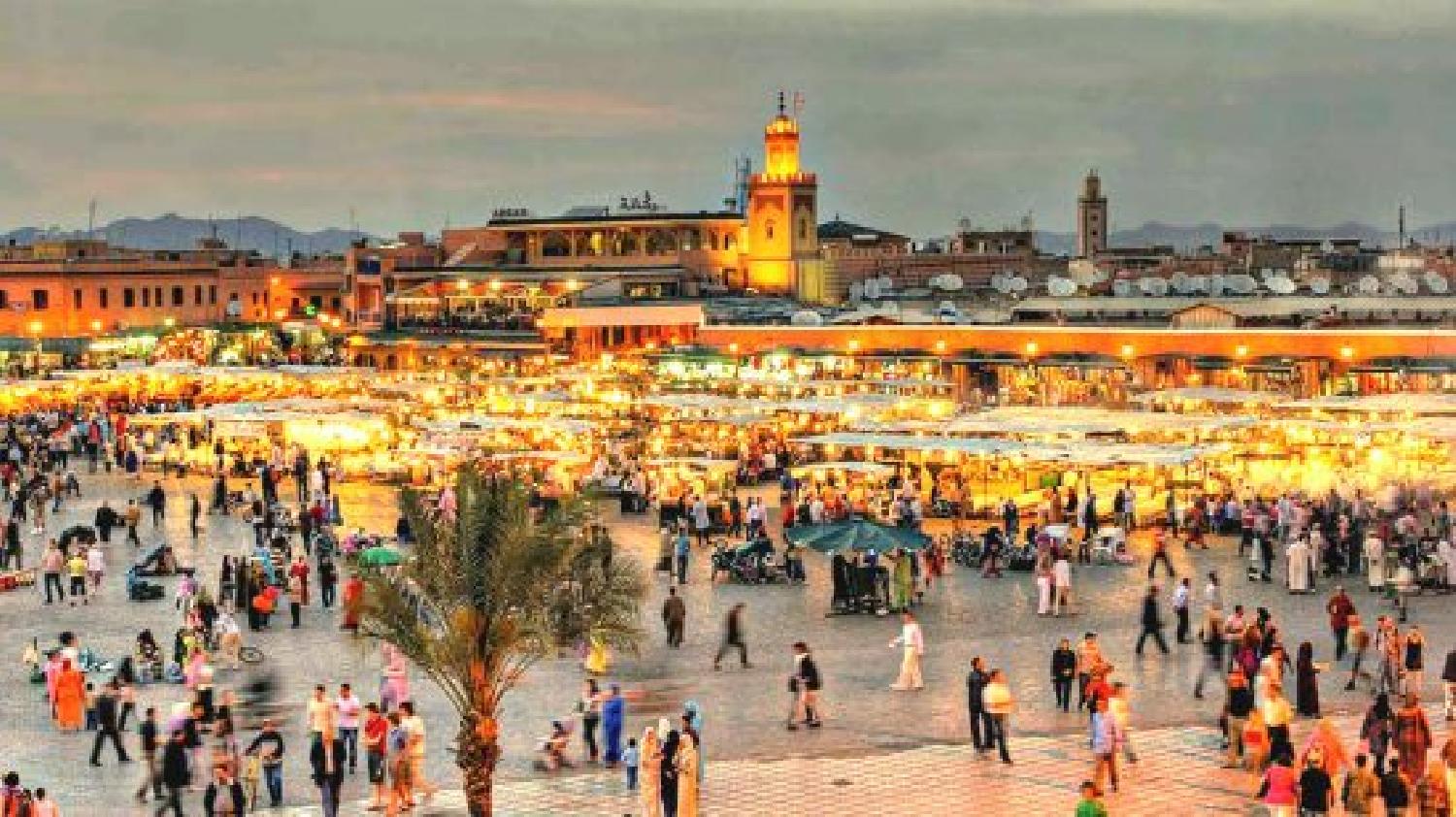ارتفاع عدد ليالي المبيت بمؤسسات الإيواء السياحي المصنفة بمراكش